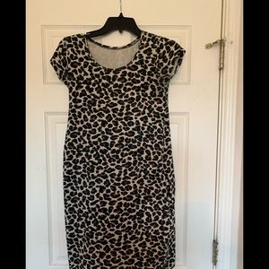 Leopard Maternity H&M Dress